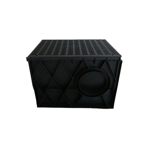 รางระบายน้ำฝนแบบสำเร็จรูป รางระบายน้ำพลาสติก รางระบายน้ำรูปตัวยู รางระบายน้ำพลาสติกแบบเส้นตรงสำหรับสวน - Product Image 1