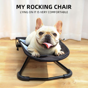 سرير كلاب محمول قابل للطي للاستخدام الخارجي، سرير سفر مرتفع للكلاب مناسب للشاطئ والتخييم، مقاوم للماء - Product Image 3