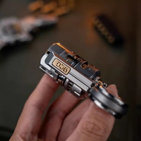 OEM Destroyer Tuning Fork Grenade Push Slider Fidget Spinner Magnetic Ratchet Metal Decompression Fingertip Gyro Stress Relief