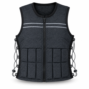 Gilet d'entraînement lesté réglable pour femmes, respirant, avec poids amovibles pour la course à pied, le fitness, le HIIT et le <span class=keywords><strong>cardio</strong></span> - Product Image 1