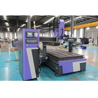 Machine à bois 4 axes 1325 CNC routeur à bois pour MDF coupe fabrication de portes de meubles en bois