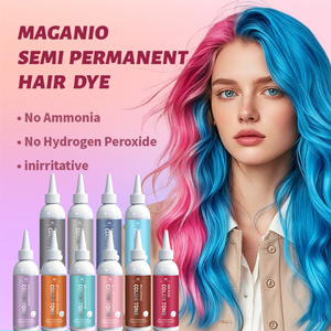 MAGANIO <span class=keywords><strong>Tinta</strong></span> <span class=keywords><strong>Semipermanente</strong></span> per <span class=keywords><strong>Capelli</strong></span> 10 Colori Pastello Neon di Tendenza, Colorazione Diretta, Fornitura all'Ingrosso, Basso MOQ, Direttamente dalla Fabbrica - Product Image 6
