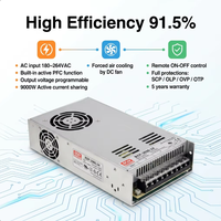 Alimentation haute puissance Meanwell pour machines laser 3000W 24VDC 125A à sortie unique, alimentation à découpage pour usage industriel RSP-3000-24