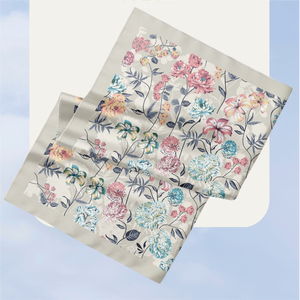 Voile de coton Bawal imprimé numérique personnalisé Tudung Hijab imprimé en lin doux Découpe laser Département musulman Article Wennuan - Product Image 3