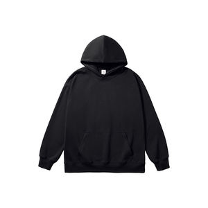 Sudaderas con Capucha de Algodón CVC Grueso para Hombre, Personalizables con Logotipo Bordado, 300 g/m², Unisex, Estilo Francés, Talla Grande - Product Image 2