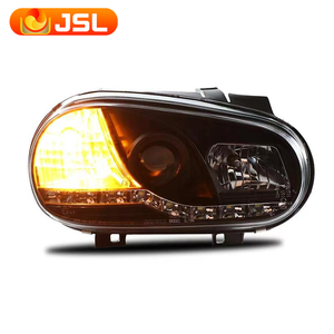 Ensamblaje de Faros Delanteros de Actualización para <span class=keywords><strong>Golf</strong></span> 4 2002-2008, Faros con Diodo Emisor de Luz DRL, Lente de Doble Haz y Doble Xenón HID - Product Image 5