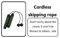 Corde à sauter réglable avec poignée en mousse-Corde à sauter à vitesse rapide professionnelle pour Gym Fitness Slim Body