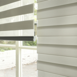 Stores Zébrés Coréens Écologiques Personnalisés Jour et Nuit, Stores Enrouleurs Motorisés, Rideaux Automatiques Filtrant la Lumière pour Maison Moderne - Product Image 4