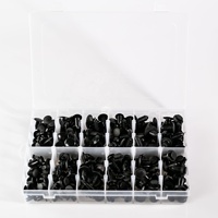 Clips de fixation en plastique pour voiture, kit de rivets de carrosserie automobile