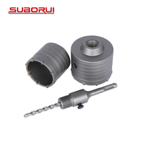 SUBORUI TCT SDS Plus SDS Max Foret à trous pour mur, scie cloche pour béton, pour usage professionnel sur briques et pierres