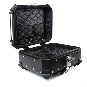 Boîte de rangement universelle pour vélo 28L, boîte à bagages pour <span class=keywords><strong>moto</strong></span>, maleta para <span class=keywords><strong>moto</strong></span>, boîte arrière en aluminium pour <span class=keywords><strong>moto</strong></span>, <span class=keywords><strong>top</strong></span> <span class=keywords><strong>case</strong></span> - Product Image 5