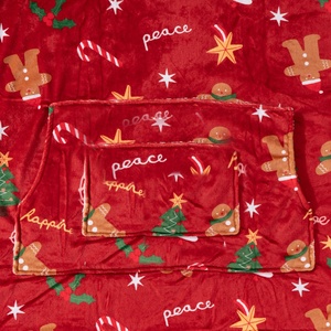 Coperta Indossabile con Cappuccio e Maniche - Coperta Sherpa con Cappuccio per Adulti, Regalo Caldo per Mamma e Donne, Felpa Invernale con Cappuccio - Product Image 6