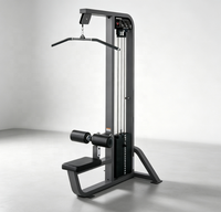 Peralatan Kebugaran Gym Komersial Mesin Lat Pulldown Beban Pin yang Dapat Disesuaikan, Tahan Lama, untuk Latihan Bahu dan Binaraga