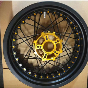 Jantes de vélo de route en alliage d'aluminium anodisé Bonneville <span class=keywords><strong>T120</strong></span> sans chambre à air pour TPIUMPH - Product Image 5