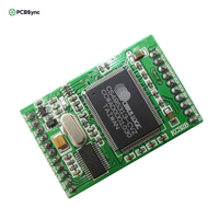 Carte de circuit imprimé Rogers RT Duroid 5880 haute fréquence ENIG pour radar d'imagerie à ondes millimétriques de bande W 94 GHz