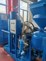 Machine de sablage à eau froide Sanxin entièrement automatique avec PLC, collecte de poussière, recyclage, respectueuse de l'environnement, longue durée de vie