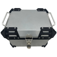 Grande capacité 45L Boîtes de rangement pour moto en aluminium Sac de rangement pour bagages Acheter en Chine - pour coffres de moto