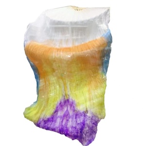 Veli in Vera Seta per Danza del Ventre, 100 Colori, Tie-Dye Sfumato, 1,2 <span class=keywords><strong>M</strong></span>, 1,5 <span class=keywords><strong>M</strong></span>, 1,8 Metri, OEM - Product Image 3