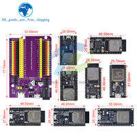 Carte de développement ESP32 TYPE-C/MICRO USB CP2102 WiFi+Bluetooth Dual Core ESP32-DevKitC-32 ESP-WROOM-32 Carte d'extension 38 broches