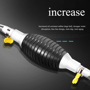 Bomba de combustible Manual de cerámica, sifón, manguera de aceite de coche, manual para Airbag ventosa de tanque de combustible, abrazadera de bola para transferencia de líquido diésel de gasolina - Product Image 4