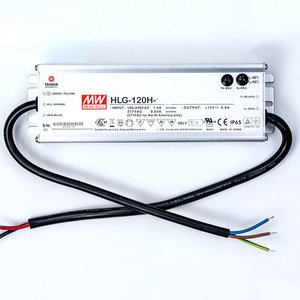 Драйвер LED MEAN WELL HLG-120H-12 120W 12V 10A CC/CV для освещения рыболовных хозяйств, улиц, парковок и теплиц - Product Image 3