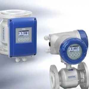 Débitmètre électromagnétique Kohler OPTIFLUX-4100C à montage sur bride pour liquides conducteurs en acier au carbone et acier inoxydable - Product Image 3