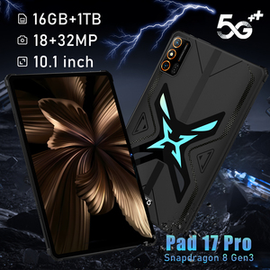 Pad 17 Pro Globale 5GL <span class=keywords><strong>TE</strong></span> Bands Tablet PC con Schermo HD da 10.1 Pollici, Processore Octa Core MTK, 16GB+1TB, Dual SIM, Sistema Android 15 - Product Image 4