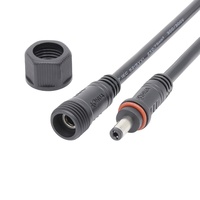 12V 24V DC elektrischer Inflator Luftpumpe LED-Draht geformt 5,5*2,1/2,5mm DC-Buchse Stecker Buchse LED-Stecker geformtes Kabel