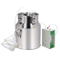 Machine à traire réglable automatique de vache et de chèvre de batterie rechargeable portative pour l'équipement de ferme de moutons de bétail
