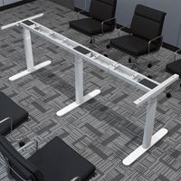 Table d'ordinateur automatique à hauteur réglable, électrique, table de bureau de haute qualité populaire dans le sud-est de corée du sud-est