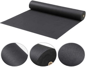 Malla Plástica Agrícola Antihierbas, Tela de Barrera Negra para Control de Polvo y Maleza, Cubierta para el Suelo - Product Image 3