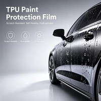Film de protection de peinture automobile en TPU auto-réparateur pour carrosserie entière, anti-rayures, résistant aux UV, isolation thermique, film PPF transparent pour voiture