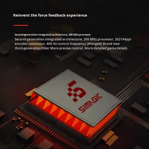 Nhà Máy Bán buôn simagic Alpha EVO mới cực thấp quán tính động cơ servo cơ sở đua mô phỏng trò chơi chỉ đạo bánh xe mô phỏng - Product Image 6