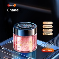 Purificateur d'air de voiture portable en verre de luxe moderne avec parfum longue durée, sans électricité, élimination des odeurs