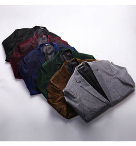 男士西装修身<span class=keywords><strong>3</strong></span>件套纽扣西装婚礼舞会礼服蝴蝶结格子夹克裤子套装 - Product Image 6