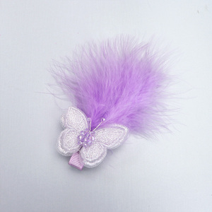 Naturel blanc et noir coloré teint motif plumes de dinde nouveauté bricolage artisanat <span class=keywords><strong>cheveux</strong></span> accessoire décor dinde <span class=keywords><strong>plume</strong></span> épingle à <span class=keywords><strong>cheveux</strong></span> - Product Image 3