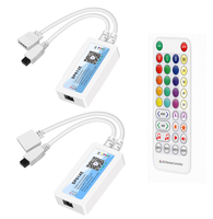 CE RoHS SP613E RGB SP614E IR Remote RGBW BT Mini Controller Kit LED DC5V 24V BanlanX App and IR Remote Music Group DIY Control