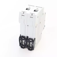 MCB C65 interrupteur d'air 1 pôle 2 pôles 3 pôles 4 pôles 2 phases 63A AC mcb mini disjoncteurs miniatures