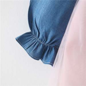 Vestidos de Fiesta para Niñas, Vestido de Algodón con Flores Rosas para Niñas Gorditas en Bangkok - Product Image 4