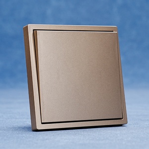 Interruptores DE LUZ DE Panel de PC de lujo de la UE, interruptor de pared <span class=keywords><strong>el</strong></span>éctrico de botón grande de tablero grande de una banda, uso de <span class=keywords><strong>Hotel</strong></span> doméstico estándar europeo - Product Image 1