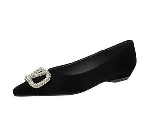 女性9.5cmハイヒールウェディングパーティーシューズ女性ウェッジヒールブライダルプリンセスシューズ - Product Image 4