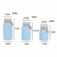 Gourde isotherme portable personnalisée avec logo, motif dessin animé, en acier inoxydable 304, cadeau pour étudiant, maintien thermique 6-12 heures