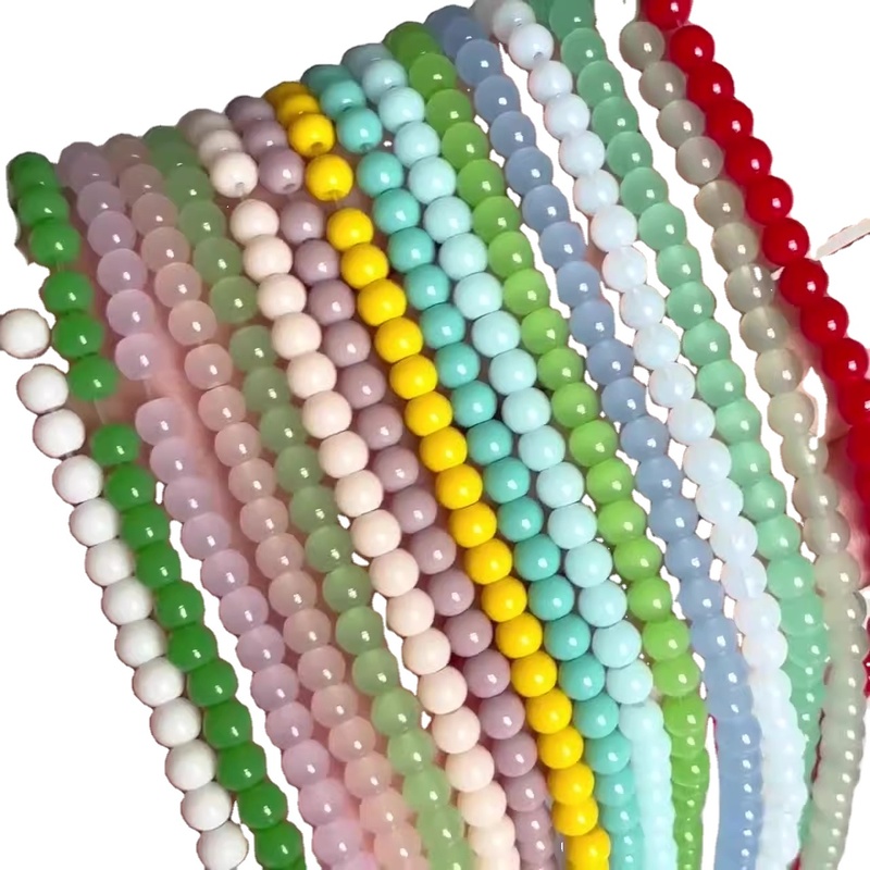 High Quality Mine Colorful Glass Beads