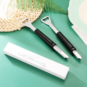 Stainless Steel Can <b>Opener</b> Bottle <b>Opener</b> Kitchen Tool With Non Slip Handle For Opening Cans And Bottles - Product Image 1