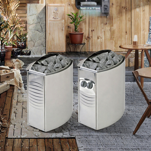 HARVIA VEGA Calentador de Sauna Eléctrico Tradicional para Exteriores, Estufa de Vapor Seco de Acero Inoxidable con Control Externo, Sauna para 4 Personas - Product Image 3
