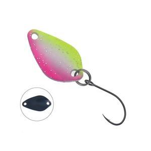 Esca da Pesca con cucchiaio 2.2g esca per <span class=keywords><strong>trota</strong></span> cucchiaio di metallo esca Isca esca da Pesca artificiale attrezzatura da Pesca - Product Image 6