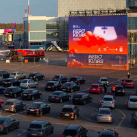 Écrans LED Reiss Full Color 8K résolution IP65 étanches, luminosité >800nits-4500nits, lisible en plein soleil, pour publicité extérieure
