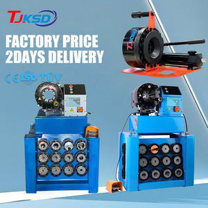 Heiß verkauf P32 1/4 bis <span class=keywords><strong>2</strong></span> Zoll 4SP Klimaanlage Schlauch Crimper Hydraulische Press maschine mit Pumpen-und Motor kern komponenten - Product Image 1