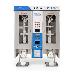 เครื่องบรรจุของเหลวแบบซองอัตโนมัติ ECO 6-K พร้อมหัวบรรจุ 2 หัว และระบบควบคุม PLC บรรจุได้ 6000 ซองต่อชั่วโมง - Product Image 1
