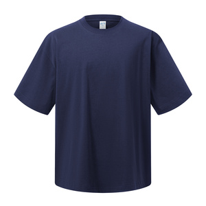 Camiseta de hombre 100% algodón, corte regular, 250g, color sólido, básica, manga corta, para todas las ocasiones - Product Image 2